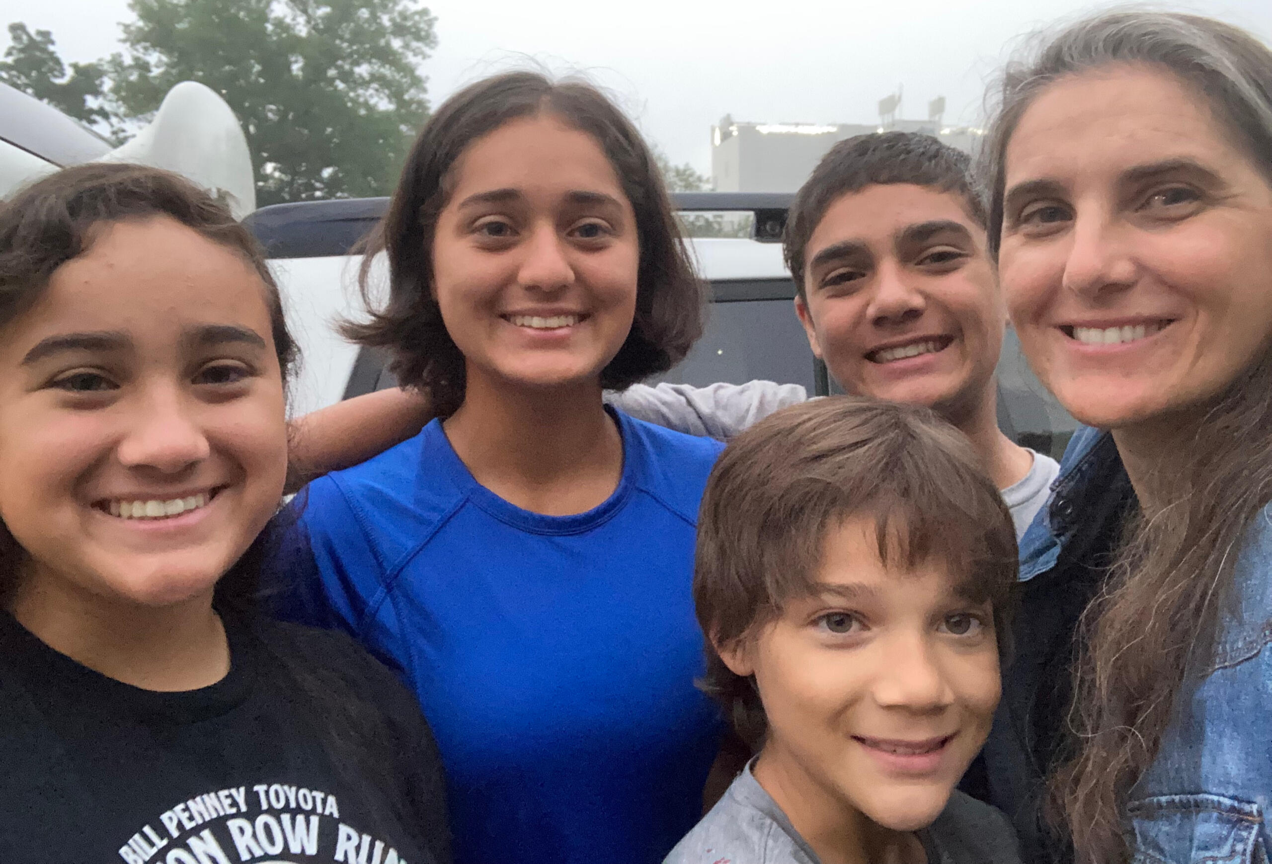 Melissa & her children June 2024